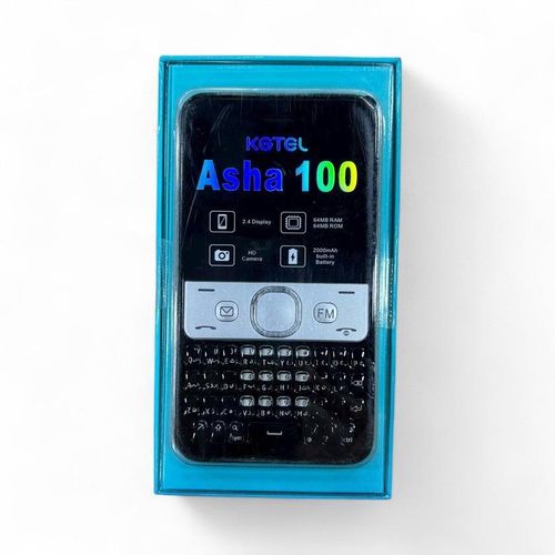 product_image_name-Kgtel-ASHA 100 Classic QWERTY Keypad feature phone - 2000mAh Battery-3