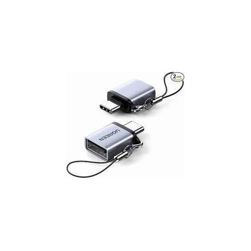 product_image_name-Ugreen- Type C to USB 3.0 A Adapter Cable with Lanyard (Space Gray)-1