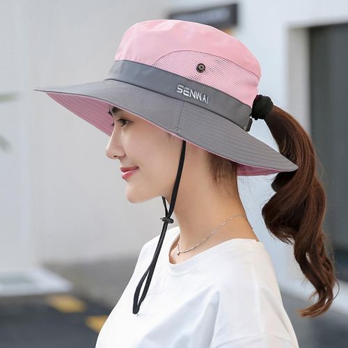 Waterproof Sun Hat Womens | Bassdash Fishing Pink