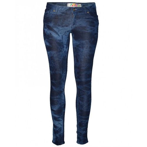 Fashion Dark Blue Womens Skinny Jeans 