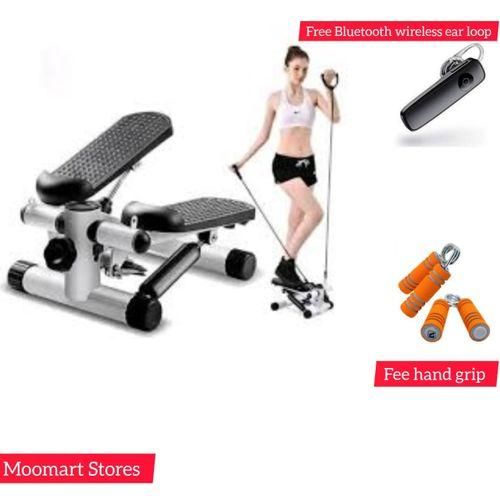 Generic Mini Stepper Machine With Resistance Bands LCD Monitor free BLUETOOTH EARLOOP HAND GRIP Best Price Online Jumia Kenya