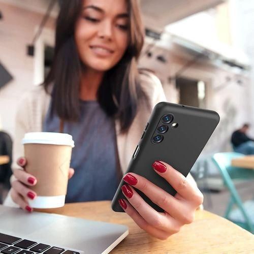 product_image_name-Generic-Samsung Galaxy A14 4G/5G Liquid Silicone Case With Microfiber Lining-3