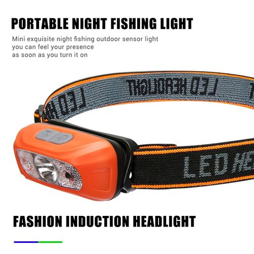 Generic Mini USB Rechargeable R Headlamp Fishing Camping Flashlight 5W LED  Torch Headlights Fronttern With Built-in Battery @ Best Price Online