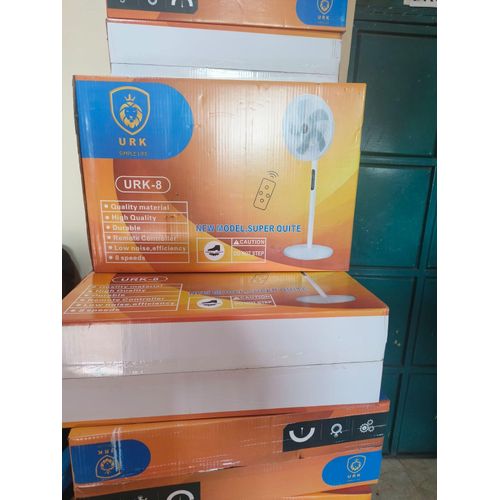 product_image_name-Generic-Remote controlled 16inch modern design 3 speed standing fan -2