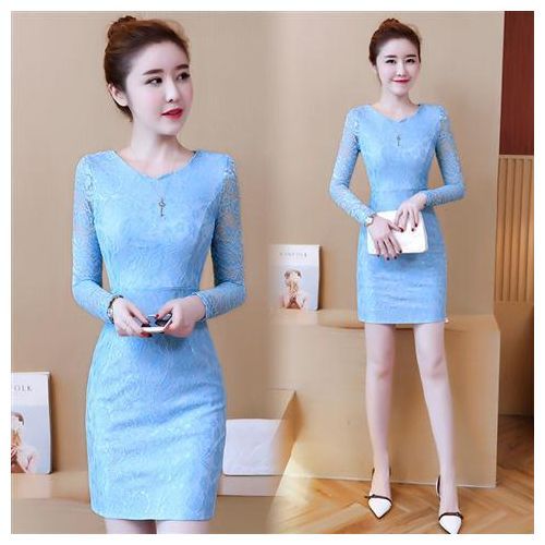 Women's Fashion Online Shopping  Long sleeve lace dress, Bodycon