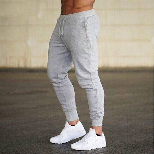 Fashion Mens Casual Trousers Jogger Jean Sports Sweat Pants