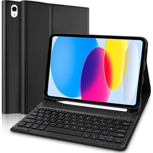 product_image_name-Generic-IPad 10th Generation Keyboar10.9 2022, d Case Slim Smart Keyboard Case for iPad 10th Gen Wireless Keyboard,Pencil Holder-1