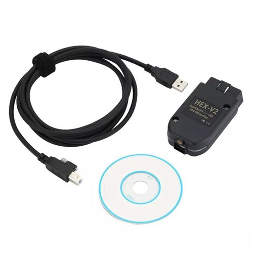 OBD2 USB Cable VAG-COM VAG 22.3 Auto Scanner Scan Tool for Audi VW Seat  Black