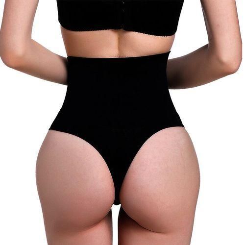 Fashion (Style A black,)High Waist Tummy Control Panties Women