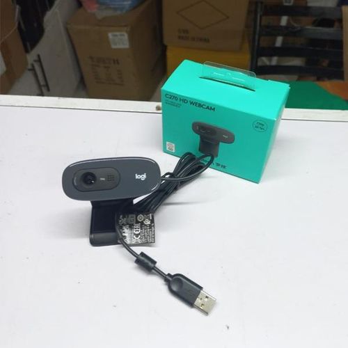 product_image_name-Logitech- Automatic Light Correction Logitech, HD 720P C270 Web Camera Web cam-1