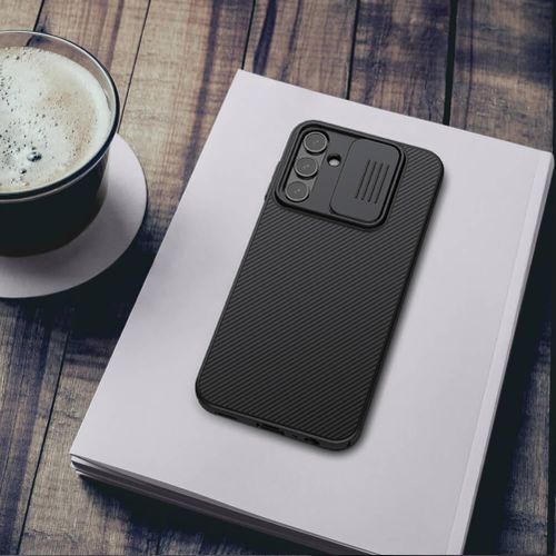 product_image_name-Nilkin-Case for Samsung Galaxy A25 5G (6.5" Inch) CamShield Slider Camera Close & Open-1