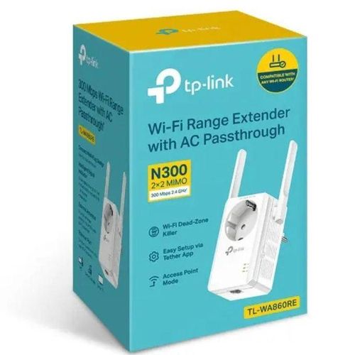 product_image_name-TP Link-TP Link- 300Mbps Wi-Fi Range Extender with AC Passthrough - TL-WA860RE-1