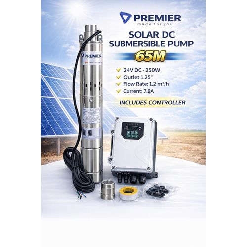 product_image_name-Premier-Stainless Steel Solar Submersible Pump 65M-1