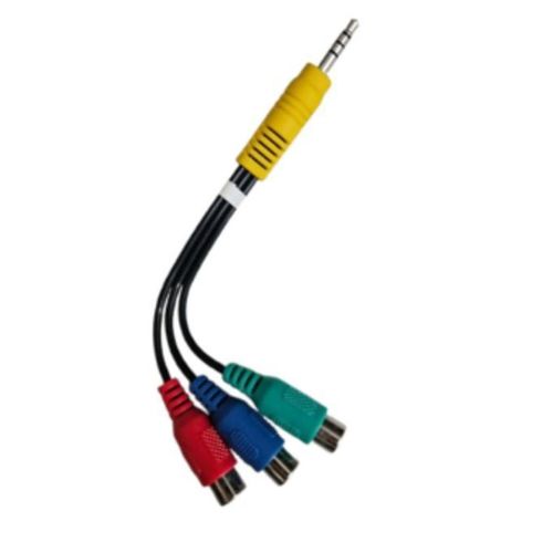 product_image_name-Generic-3.5mm One Male Jack to Three Female RCA Component Adapter Cable-1