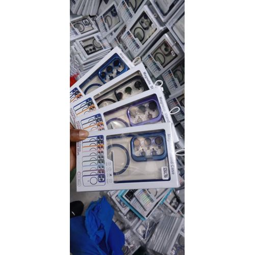 product_image_name-Generic-Premium Magnetic Case with Camera Lens Protection, Kickstand, and MagSafe Compatibility – Clear Acrylic & TPU Hybrid Cover for Samsung S25 – Stylish Elegant Grey Edition-3