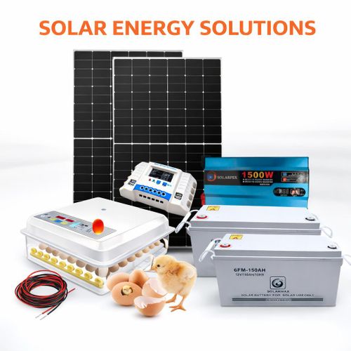 product_image_name-Solarmax-64 Egg Solar Incubator Kit – 600W Complete Off-Grid Power System with 24V Battery Bank-1