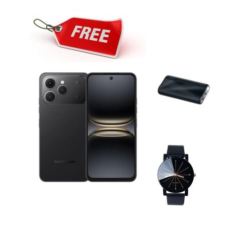 product_image_name-Tecno-Spark 40, 6.67'' HD+, UP to 8GB RAM + 128GB ROM (Dual Sim) 50MP, 5200 mAh +power bank+webwatch-1
