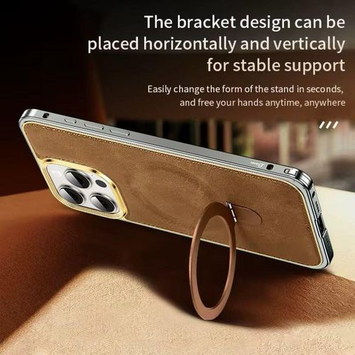 product_image_name-Generic-Quality Leather Case with MagSafe for iPhone 15 Pro Max – Stylish, Durable, and Magnetic Compatible-2