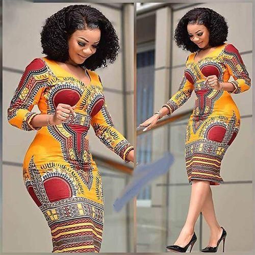 Fashion African Dresses For Women Casual Sexy Dress Robe Party Best Price Online Jumia Kenya