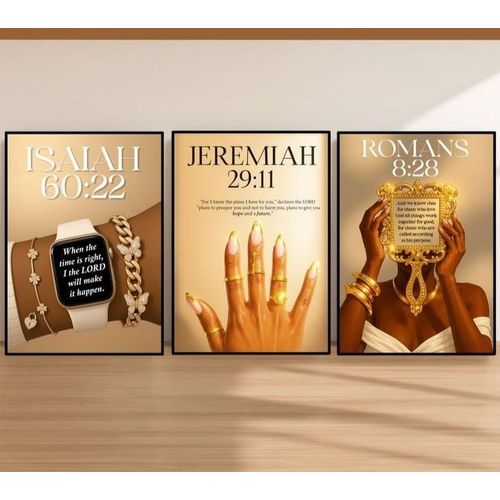 product_image_name-Generic-A3 Modern Wall Portraits/wall Hangings (3PCs)-1