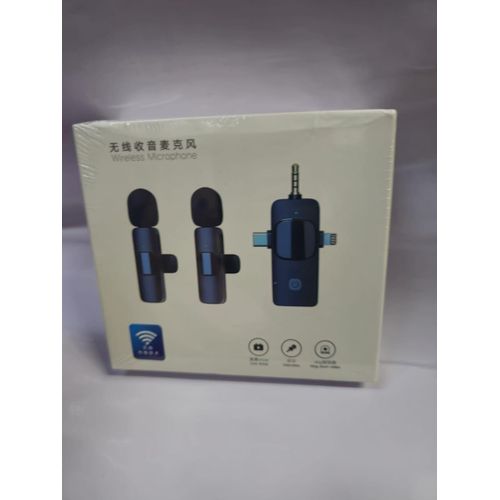 product_image_name-Generic-Wireless Lavalier 3-in-1 Mic Kit for Android, iPhone, and DSLR Cameras-5