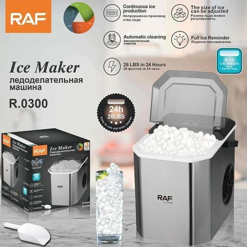 product_image_name-RAF-15kg / 24hrs IceCube Maker Machine Home Commercial-2