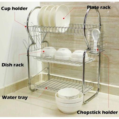 product_image_name-Steel-Three Tier Stainless Dishrack-1