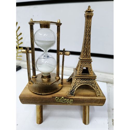 Generic Decorative Hour Glass With Paris Best Price Online