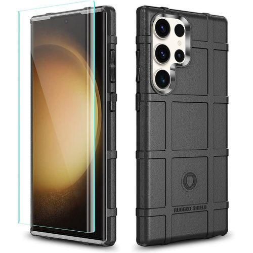 product_image_name-Generic-Samsung Galaxy S23 Ultra Rugged Protective Bumper Anti-Scratch Protective Case Cover and a Display Protector-1