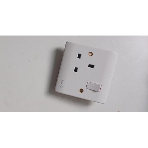 product_image_name-Generic-Switched Electrical Wall Socket Outlet 13A UK Standard AC 110~250V-3