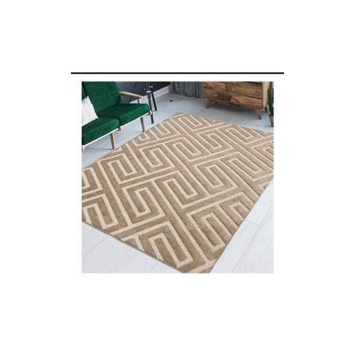 # American Style Luxury Fur Carpet 5 × 8 – Brown