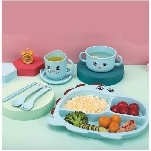 product_image_name-Generic-Kids Plate Set - Pink & Blue-2