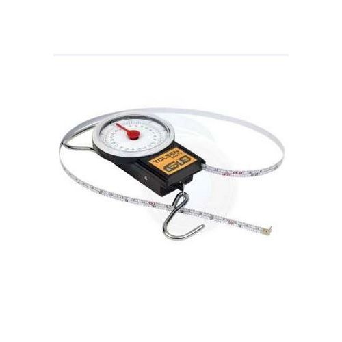 TOLSEN 50LB SPRING BALANCE HANGING POCKET SCALE WITH 39 TAPE