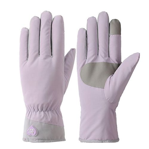 Generic Touch Screen Gloves Water-resistant Thermal Touchscreen Gloves  Winter Purple @ Best Price Online