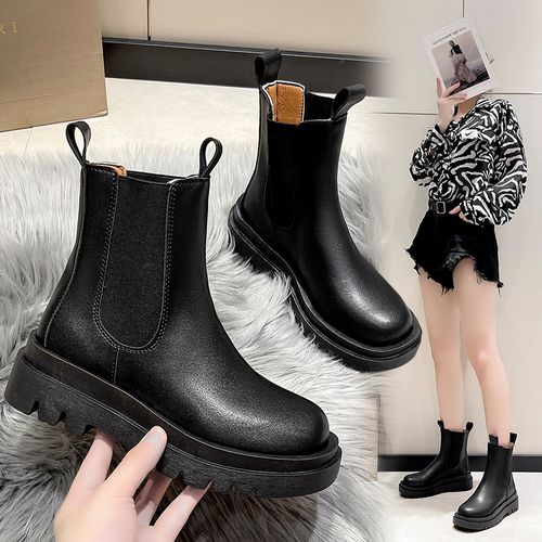 Fashimo women's sale leather ankle boots