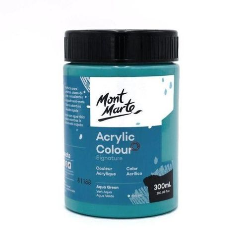 product_image_name-Generic-300ML Deep Aqua Green Acrylic Paint-1