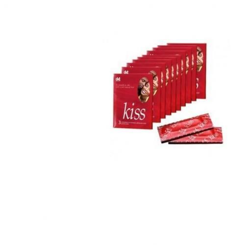 product_image_name-Kiss-Strawberry -Flavoured Ribbed Condoms (24 Pack)-2