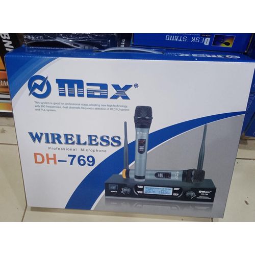 product_image_name-Omax- DH-769 Wireless professional microphone Public address microphones system PA systems-1