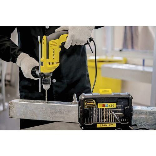product_image_name-Stanley Black & Decker-Hammer Drill 700W Impact Drill Variable Speed Percussion Drill Heavy Duty Drill-3
