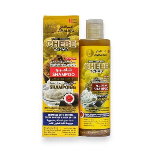 product_image_name-AMALICO-Shea Butter & Chebe natural hair growth Shampoo. Moisturizes, Promote hair growth, Prevent hair loss, Hair Breakage, Remove Dandruffs, Cleans hair & Scalp, Softens & Shines hair-1