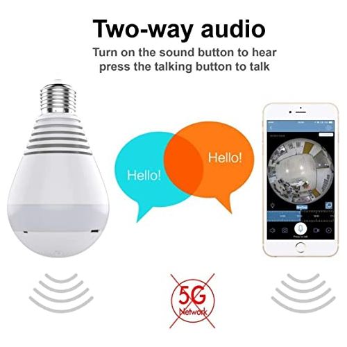 product_image_name-Generic-CCTV Light Bulb Security Camera WiFi Home Surveillance-2