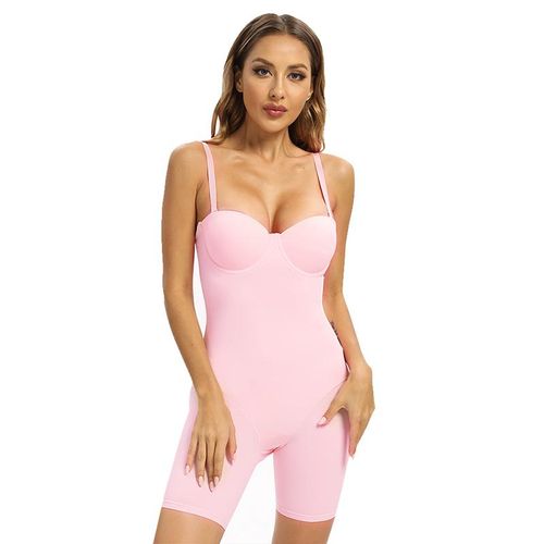 Fashion Women y Underwire Rompers Black Shapewear Bodysuit y