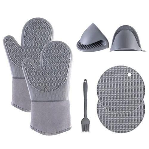 product_image_name-Generic-7pcs Oven Gloves Set-1