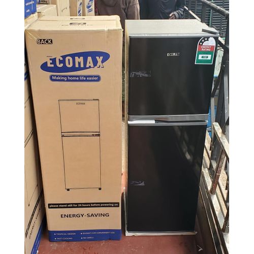 product_image_name-Ecomax-138L Double Doors Refrigerator and Freezer Energy Saving Fridge-1