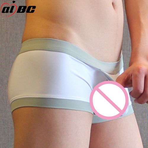 Mens Penis Hole Boxer Shorts Men Open Front Underwear Sexy Pouch Underpants  CA 