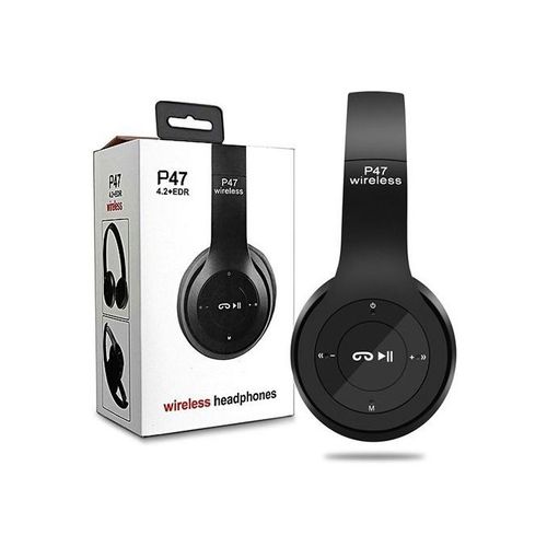 product_image_name-P47-Bluetooth 4.2 Headphone Wireless Earphone -BlACK-2