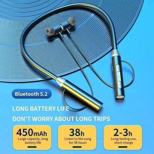 product_image_name-Generic-Wireless Bluetooth 5.0 Neckband Magnetic Earbuds Earphones Silicone Hifi 9D Stereo Sports Headset Waterproof Magnetic Earbuds-3
