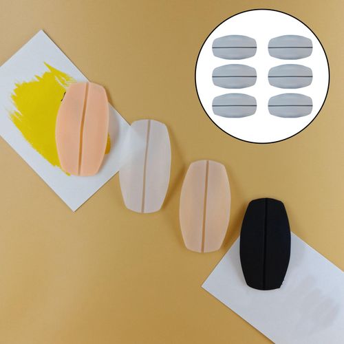 6 Pieces)silicone Shoulder Pads Bra Strap Pads Silicone Shoulder Pad Bra  Shoulder Pad Silicone Bra Shoulder Pads