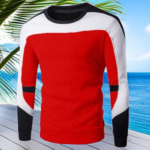 Fashion Mens Long Sleeve Shirts Casual Trendy Sweatshirts Sport