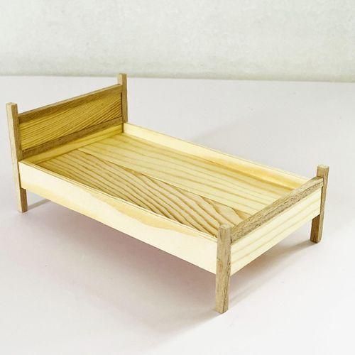 Generic 112 Scale DIY Scene Accessories Wood Frame Small Bed Toy Best Price Online Jumia Kenya